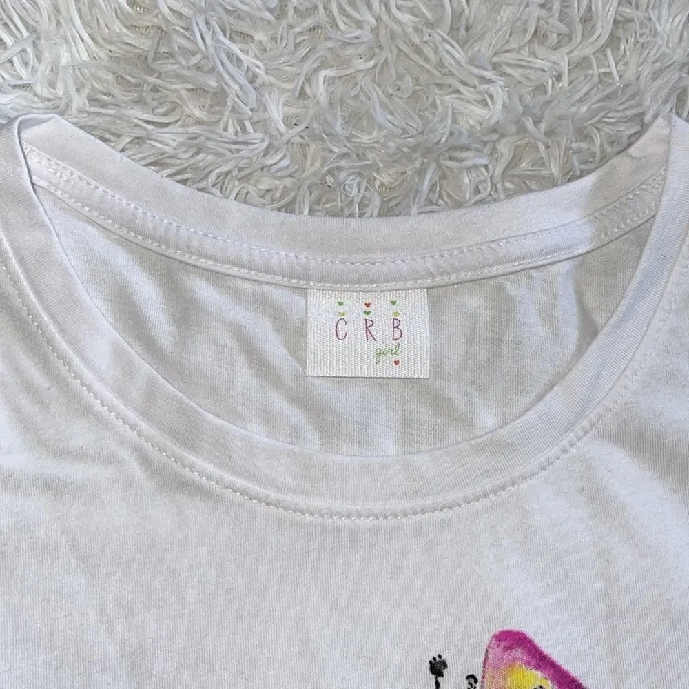 CRB Girl | Purple Plaid Button Up and Graphic Tee